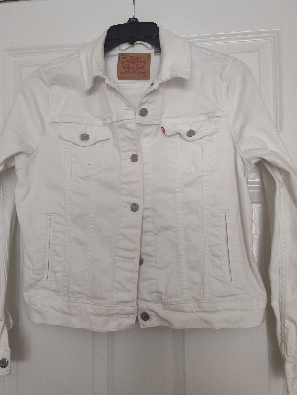 Levi's Women's White Denim Jacket